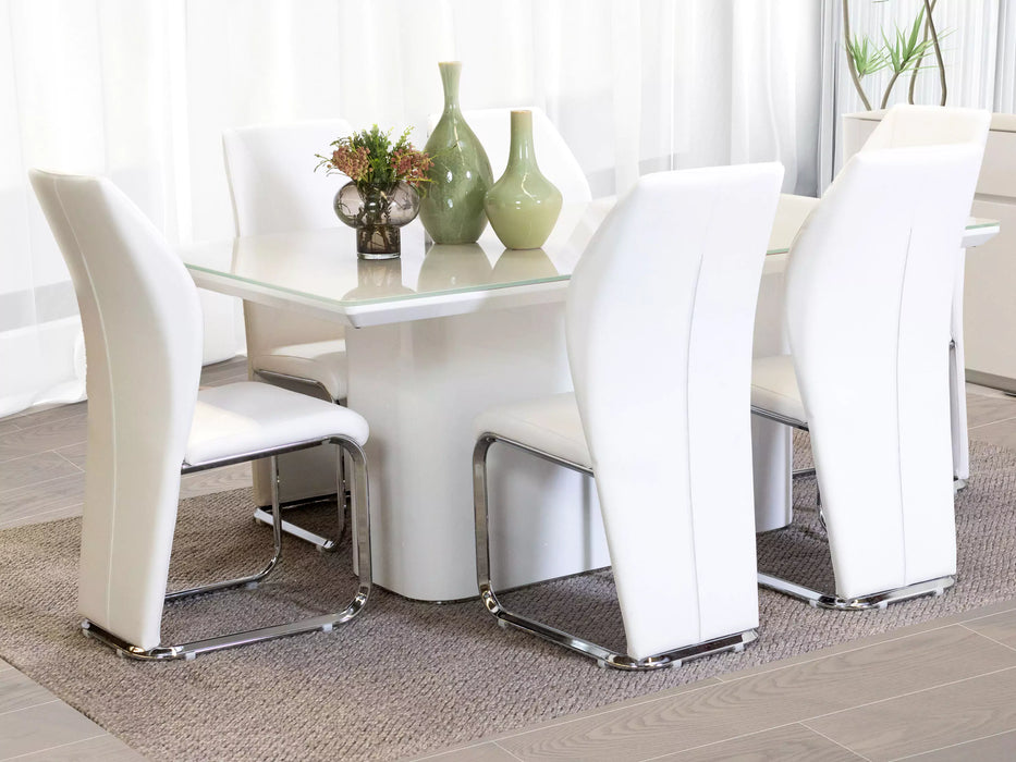 Cavolini Dining Suite with Mykonos Chairs