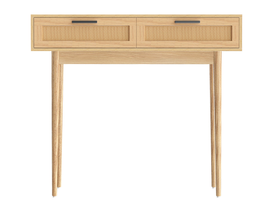 Sienna Rattan Console Table
