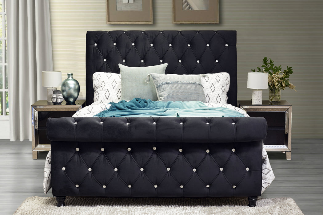Terviso Fabric Bed