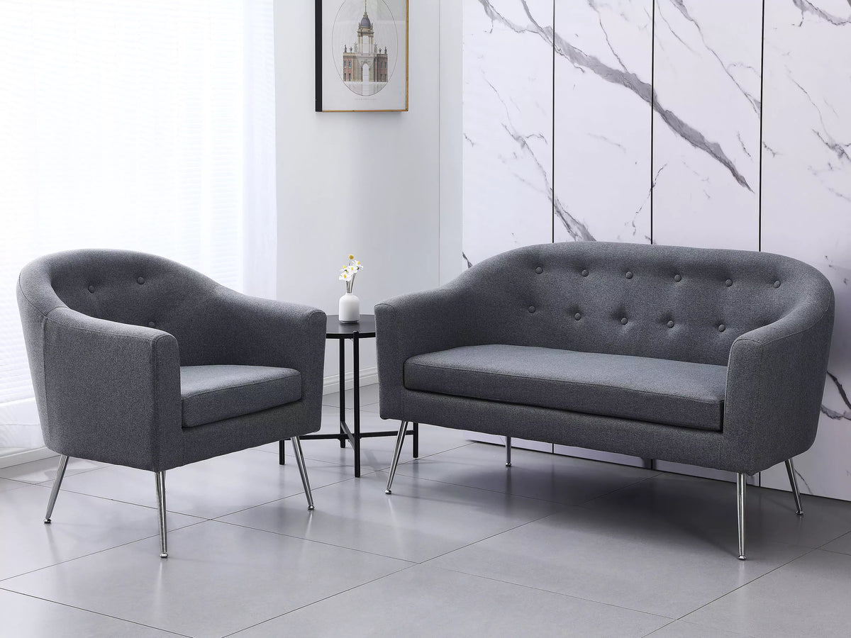 Kalana Fabric Lounge Suite — Furniture Bazaar