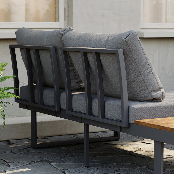 Belize 4 Seater Outdoor Lounge Setting with Coffee Table