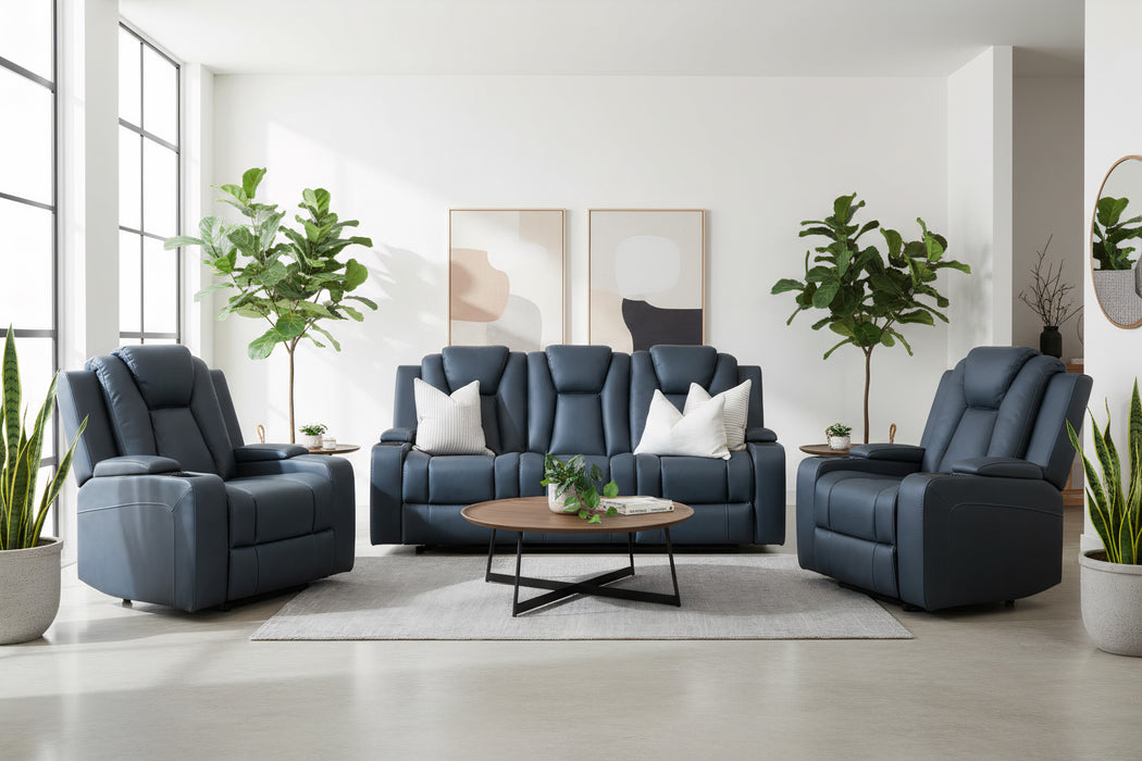 Arena Fabric Electric Recliner Lounge