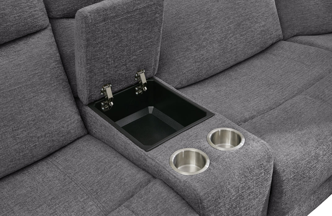 Zool 5 Seater Fabric Electric Corner Modular