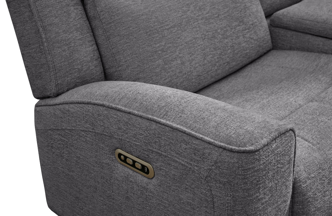 Zool 5 Seater Fabric Electric Corner Modular