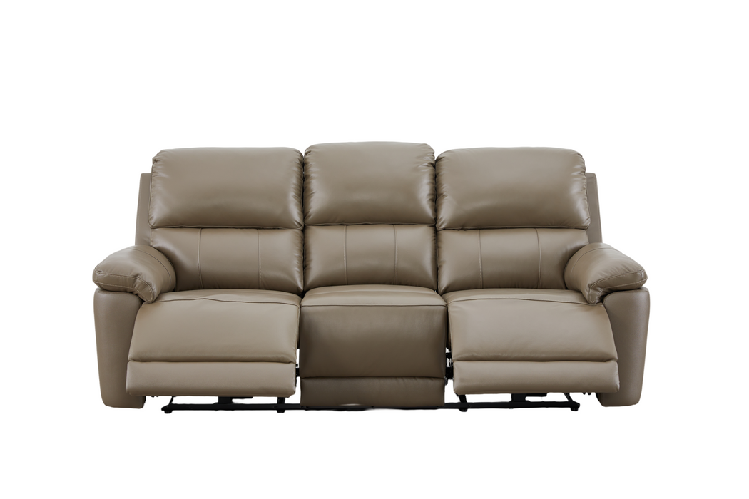 Angelo Electric Recliner Leather Lounge Suite