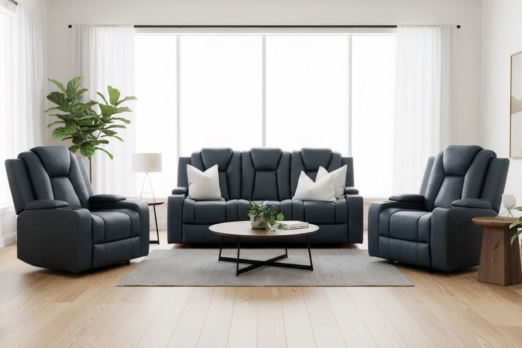 Arena Fabric Electric Recliner Lounge