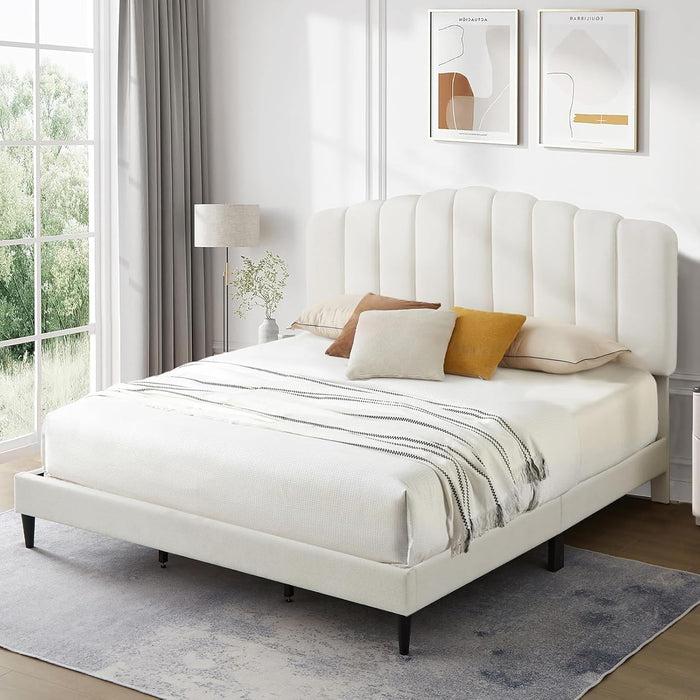 Pearl Fabric Bed