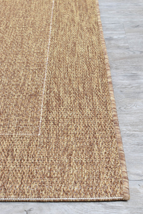 Outdoor Sisal Brown Rug 3900-075 Runner