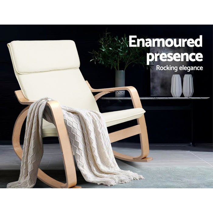 Rocking Armchair Nursing Bentwood Aero