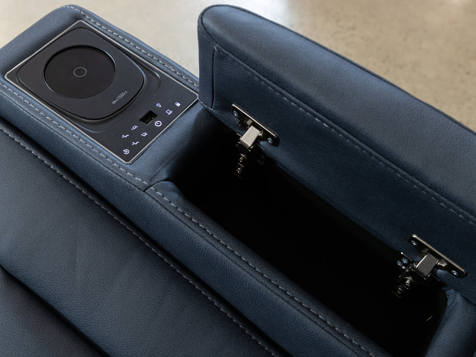 Arena Fabric Electric Recliner Lounge