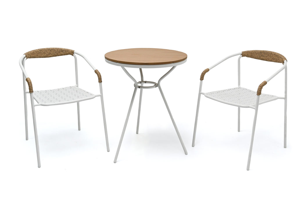 Rowan 3 Piece Outdoor Bistro Set