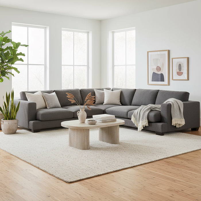 Bromley 5 Seater Fabric Modular