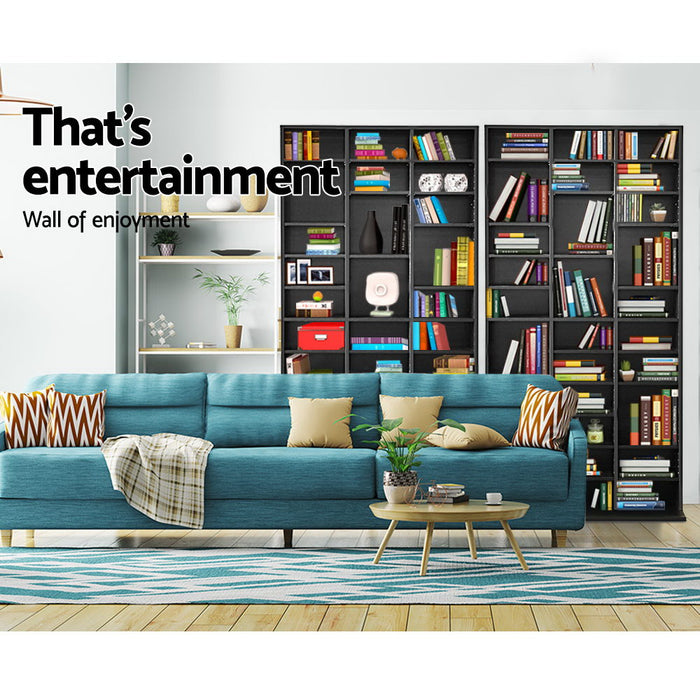 Bookshelf CD Storage Rack - BERT Black