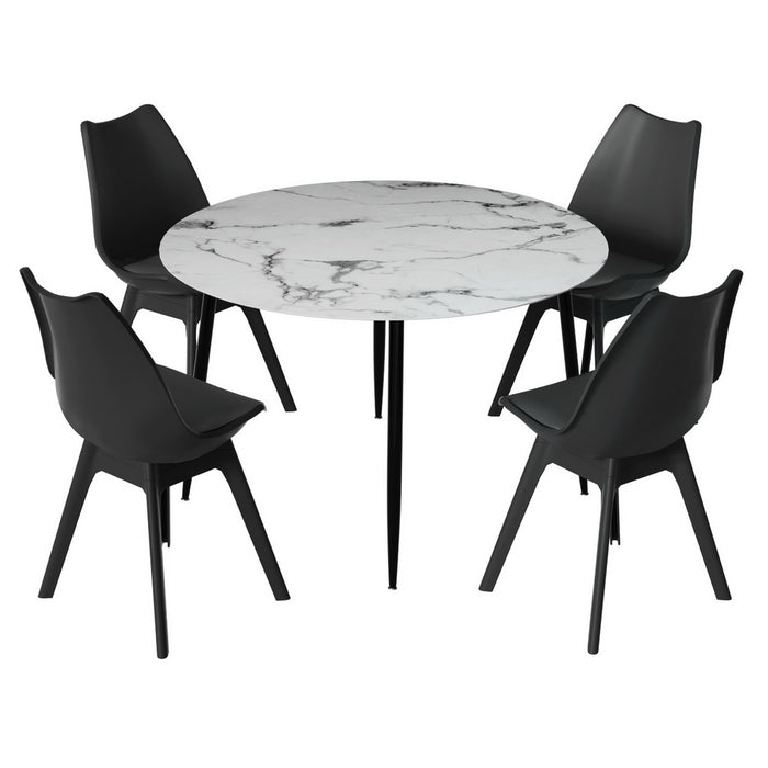 Nekva 5 Piece Dining Suite