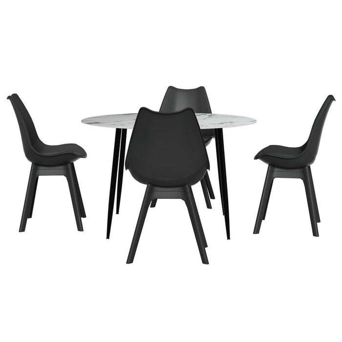 Nekva 5 Piece Dining Suite