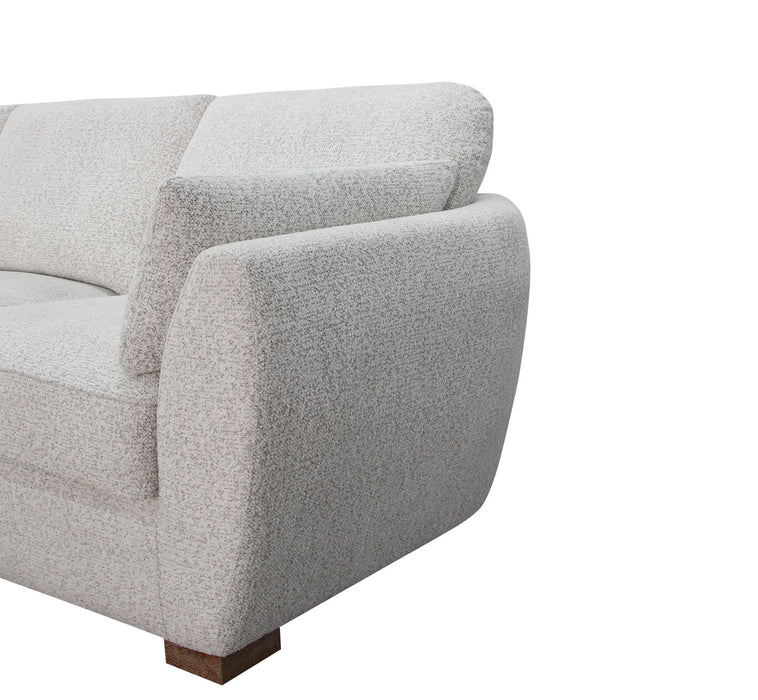 Florence 4 Seater Fabric Chaise with Ottoman