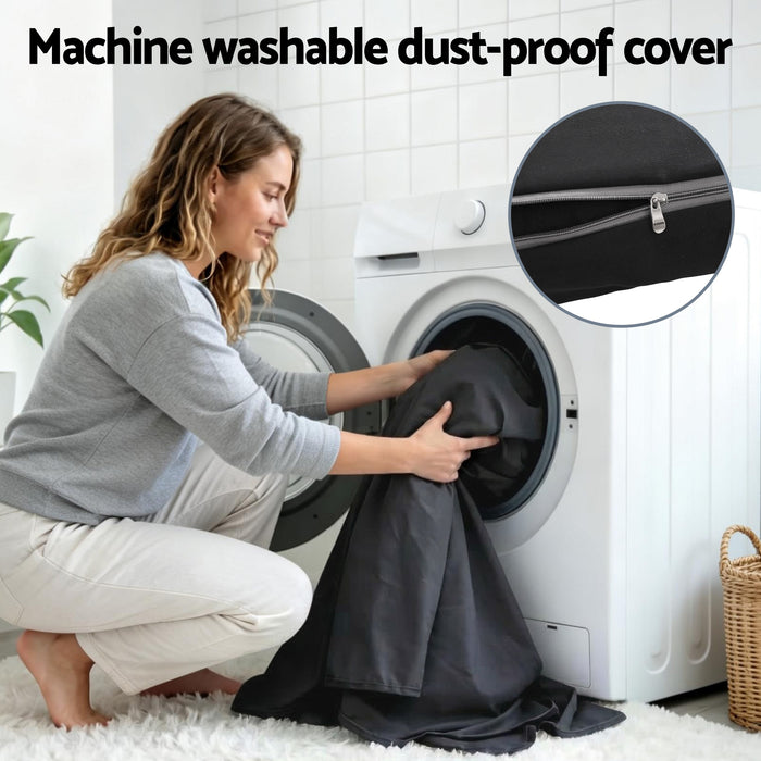 10cm Japanese Floor Mattress Foldable Futon Mattress Washable Cover Straps