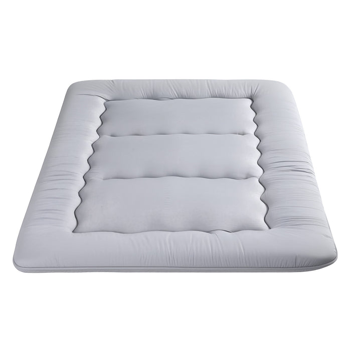 10cm Japanese Floor Mattress Foldable Futon Mattress Washable Cover Straps