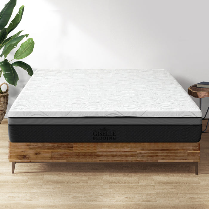 Memory Foam Mattress Bed Cool Gel Non Spring 25cm King Single