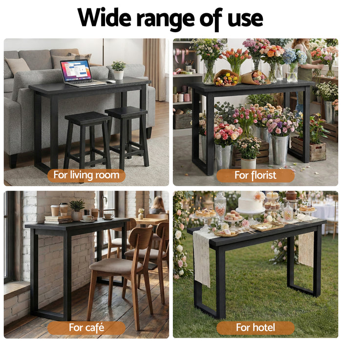 Console Table 110CM Black