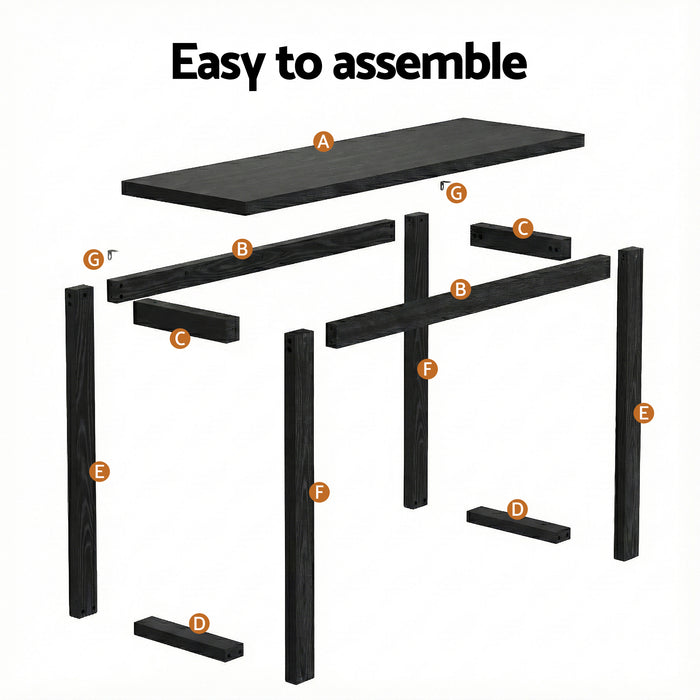 Console Table 110CM Black