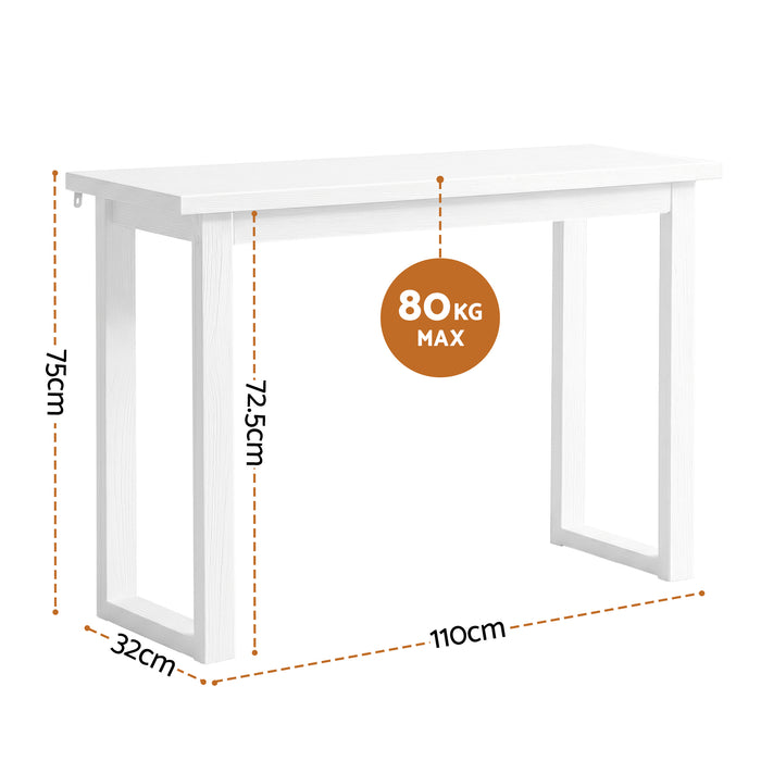 Console Table 110CM White