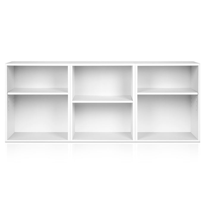 Bookshelf Set of 3 - VENA White