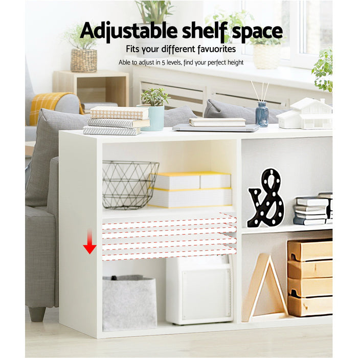 Bookshelf Set of 3 - VENA White