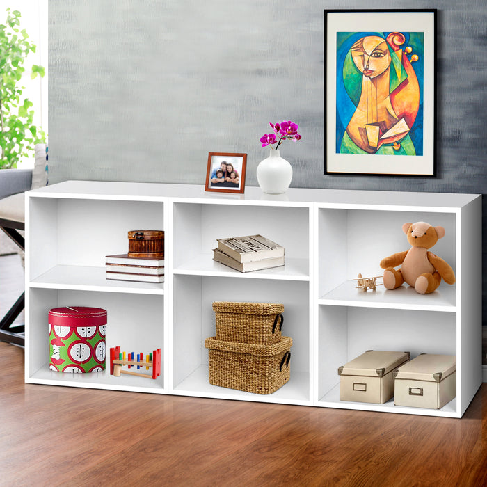 Bookshelf Set of 3 - VENA White