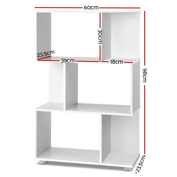 Bookshelf 3 Tiers - NINA White