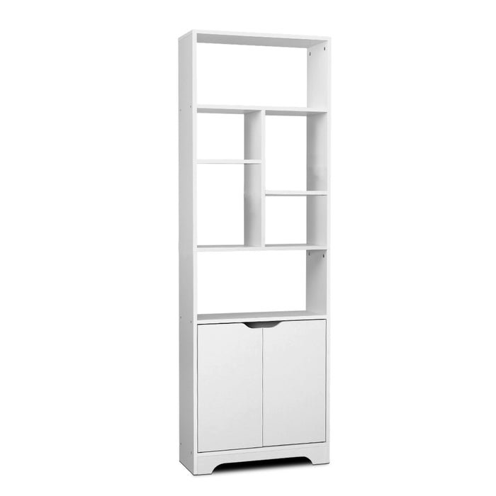Bookshelf with Cabinet - GINA White