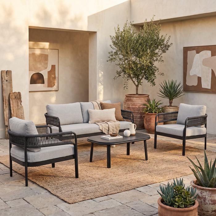 Gaia 4 Piece Outdoor Lounge Set