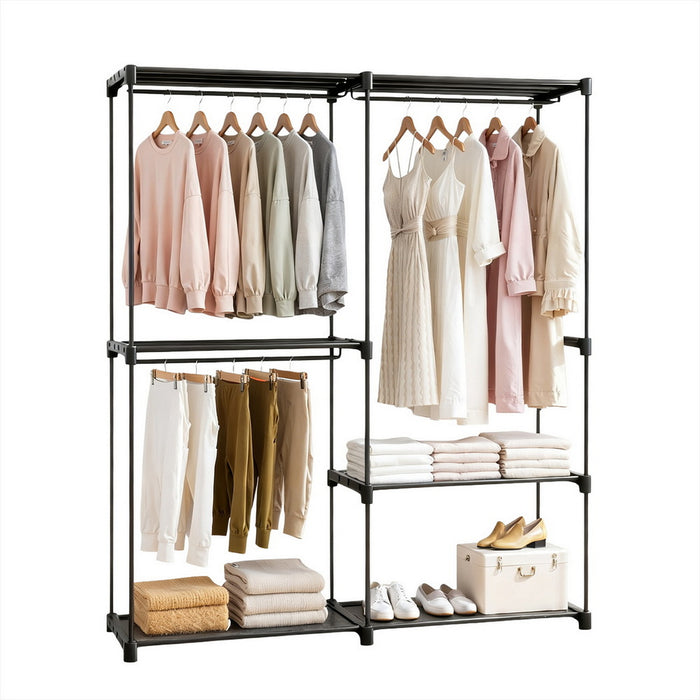 Wardrobe Clothes Rack Closet 181cm