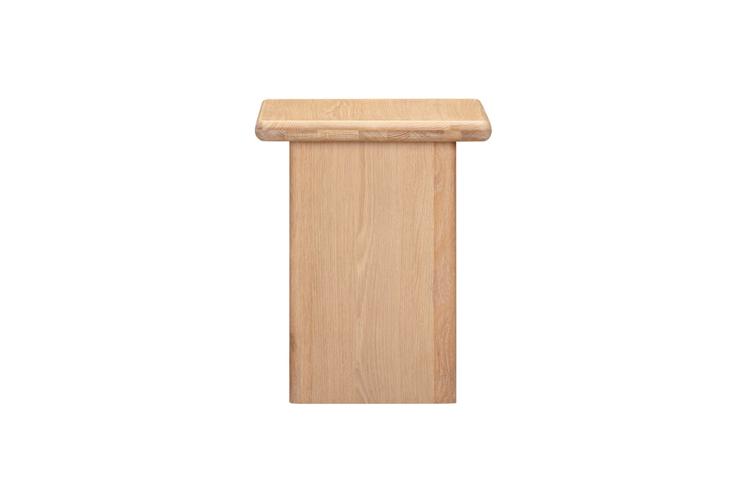 Oaky Lamp Table