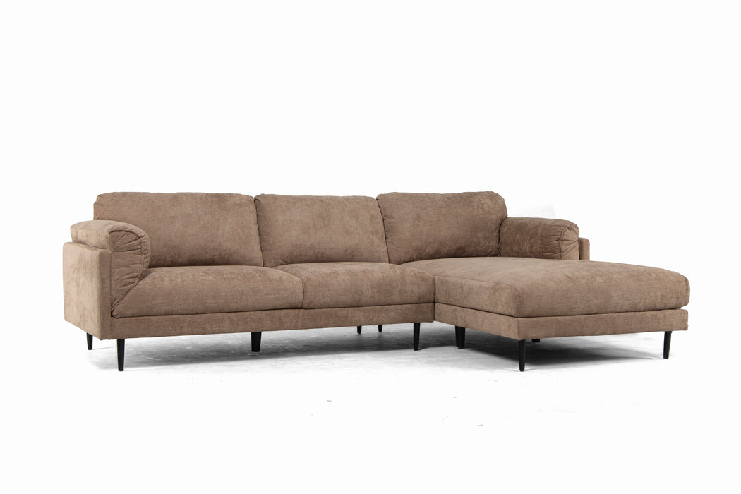 Ronald 3 Seater Fabric Chaise