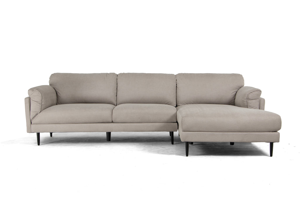 Ronald 3 Seater Fabric Chaise