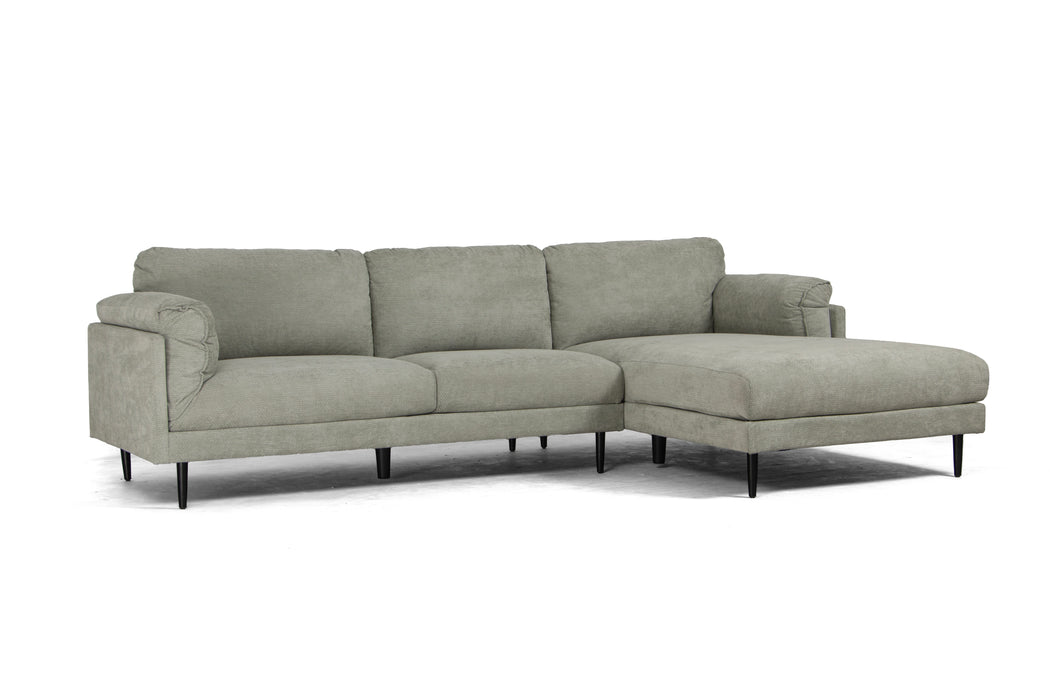 Ronald 3 Seater Fabric Chaise