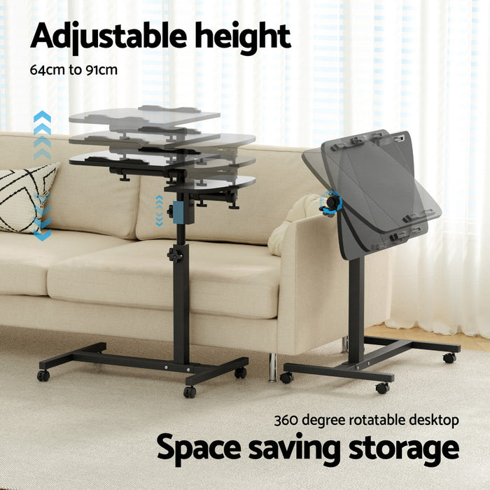 Lumina Laptop Desk Table - Black