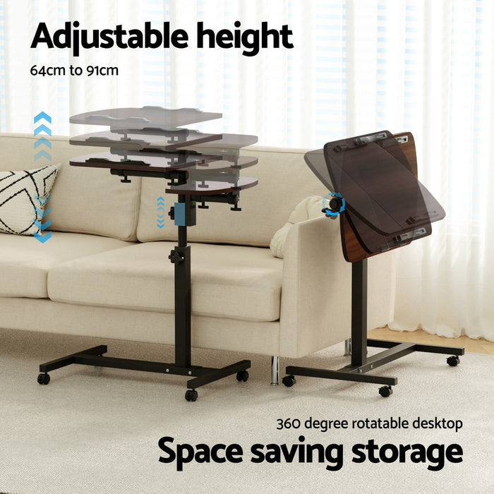 Lumina Laptop Desk Table - Walnut