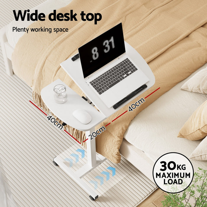 Lumina Laptop Desk Table - White