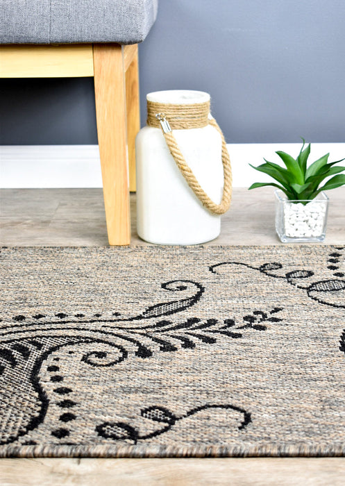 long-island Runner Beige Grey Rug 2902-J48H