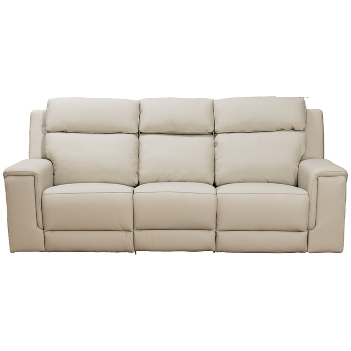 Aquila Electric Recliner Leather Lounge Suite