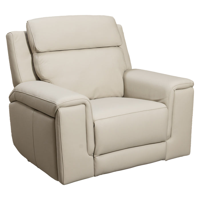Aquila Electric Recliner Leather Lounge Suite