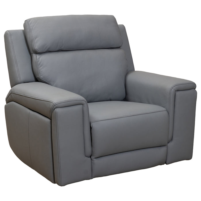 Aquila Electric Recliner Leather Lounge Suite