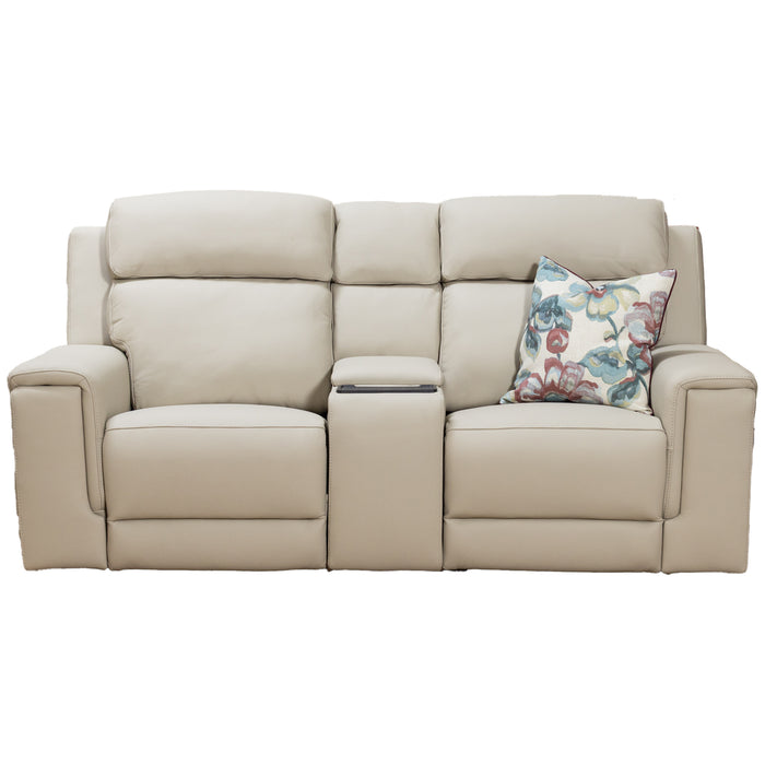 Aquila Electric Recliner Leather Lounge Suite