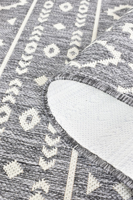 Alaska Grey Cream Rug 3333-GU6E