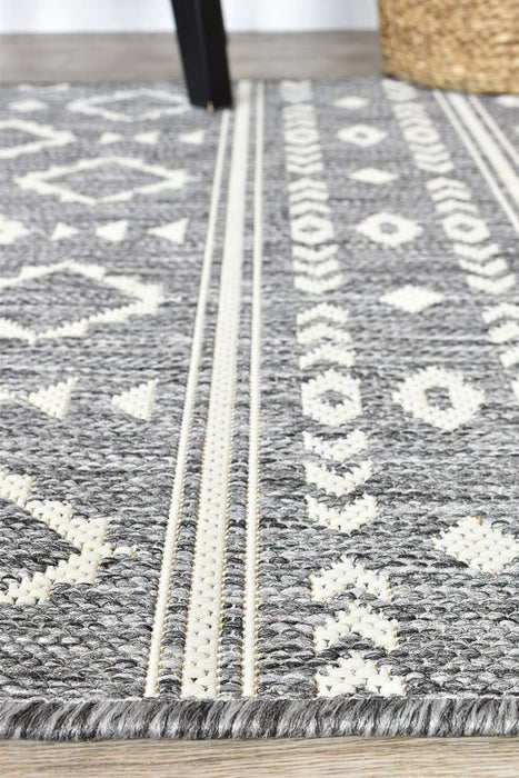Alaska Grey Cream Rug 3333-GU6E
