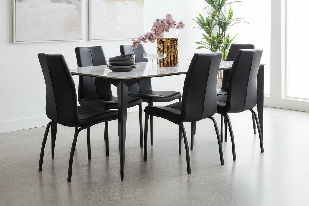 Lottie Sintered Stone Dining Suite