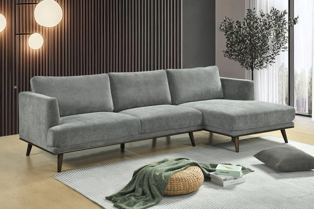 Lucinda 4 Seater Fabric Chaise