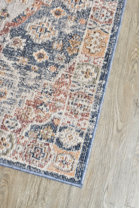 Medina L Grey Runner Rug 0320A